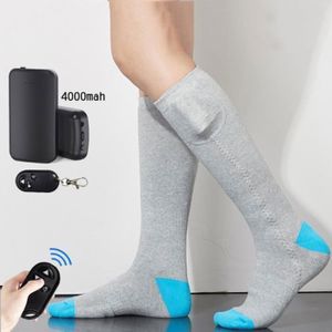 Chaussettes Chauffantes Rechargeables 4500mAh Pour Homme Et Femme – 3 Niveaux Température, Lavables, Pour Ski/Camping - 10