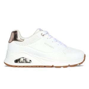 BASKET Chaussures Skechers Uno Gen1 - Shimmer Away pour Fille Blanc 310545L-WHT