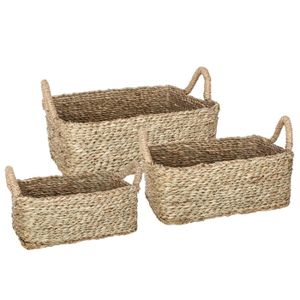 Panier Suspendu Cora 40cm – Naturel, Rangement Malin Pour La Maison