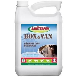 PARFUM - DÉSINFECTANT SANITERPEN désinfectant odorisant box & van 5L