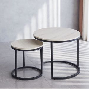 TABLE BASSE Table Basse Ronde de Salon - SSS - Design Unique -