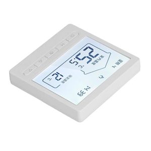 THERMOSTAT D'AMBIANCE TMISHION Thermostat numérique Affichage LCD programmable du thermostat intelligent 230V 5 ℃‑45 ℃ pour l'eau de chaudière de