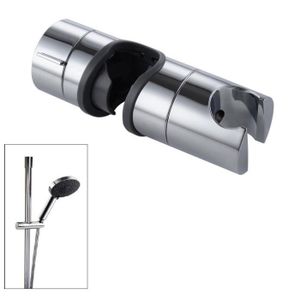 Alliage D'Aluminium Pomme de Douche Support Réglable Montable Slide Clamp Neuf