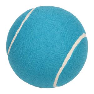 BALLE DE TENNIS VGEBY 8 Pouces Balle de Tennis Géante, Jouet Gonflable pour Enfants et Animaux, Caoutchouc Solide, Doux et Résistant