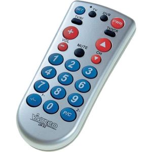 Geemarc TV-5/_BLK T/él/écommande Universelle Noir