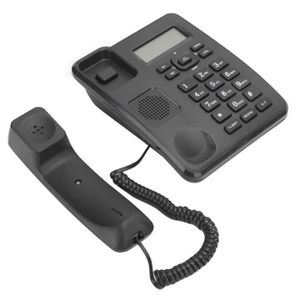PIÈCE TÉLÉPHONE Vvikizy Téléphone filaire KX-T6001CID Téléphone fi