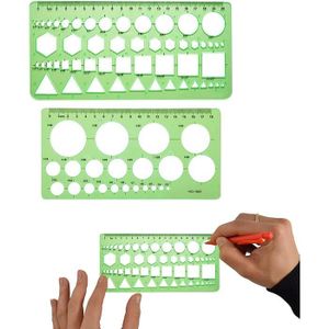 Graph'It Normographe Pour Dessin Technique, Cartes Et