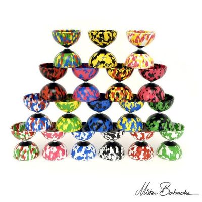 Diabolo axe roulement à billes double ou triple Diabolo axe roulement à billes double ou triple