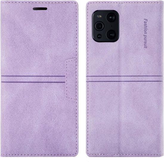 Kwmobile Coque Collier Lavande Pour Oppo Find X3 Lite - Housse Silicone Avec Cordon Réglable Pratique