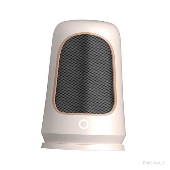 Chauffage électrique rapide d'hiver portable, silencieux, mini ventilateur de bureau -Multicolor