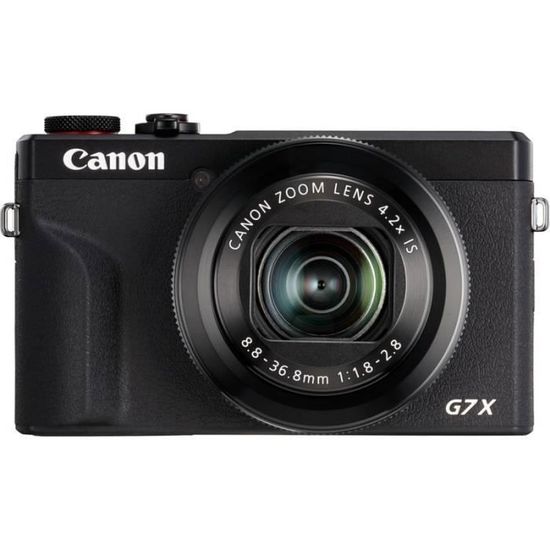 Canon PowerShot G7 X Mark III noir Appareil Photo Numérique