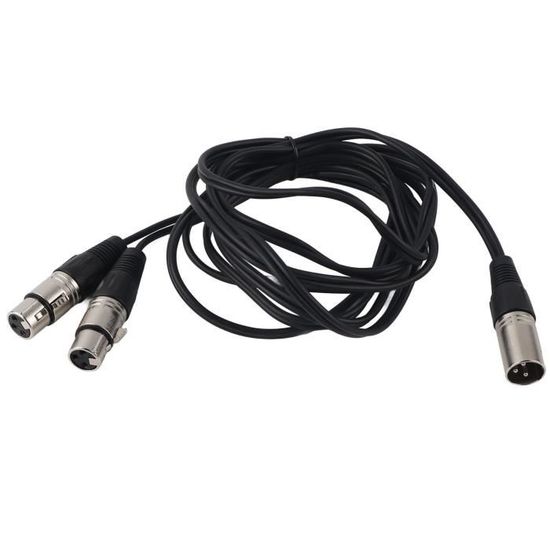 Câble Adaptateur DIN 3 Broches Mâle Vers Femelle - Longueurs 50 Cm à 5 M - Pour Audio, Vidéo Et équipements Industriels