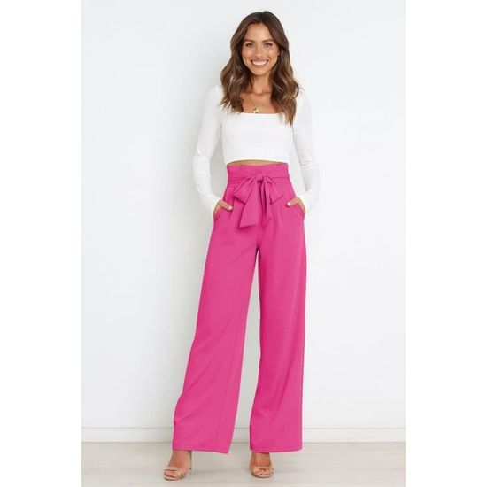 Pantalon fluide online evase