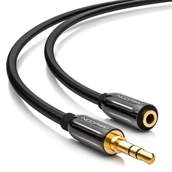3m Câble Audio Stéréo De 3.5mm à 6.35mm, Câble Auxiliaire Mâle à Mâle, Séparateur En Y Pour