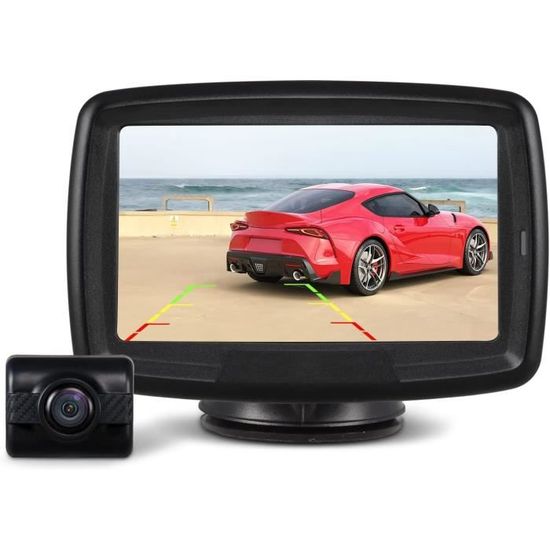 Caméra De Recul Sans Fil, 7 Pouces Kit Caméra De Recul Voiture Sans Fil