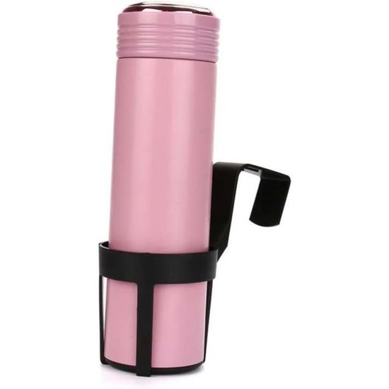 2 Porte-Gobelets Pliables Gris Et Noir - Support Boissons Portable Pour Fêtes Et Extérieur