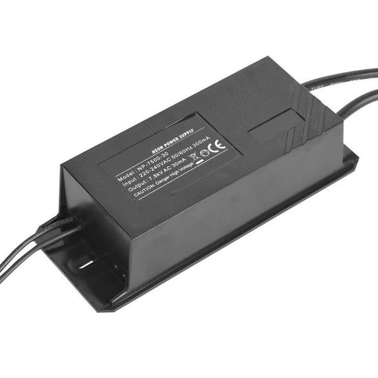 Transformateur électronique Pour Néon HB-C05TE - 5KV 30mA - Entrée 100-230V AC - Étanche - Pour Grandes Enseignes Au Néon