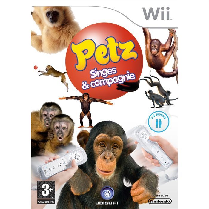 Petz : Singes & Compagnie Jeu Wii