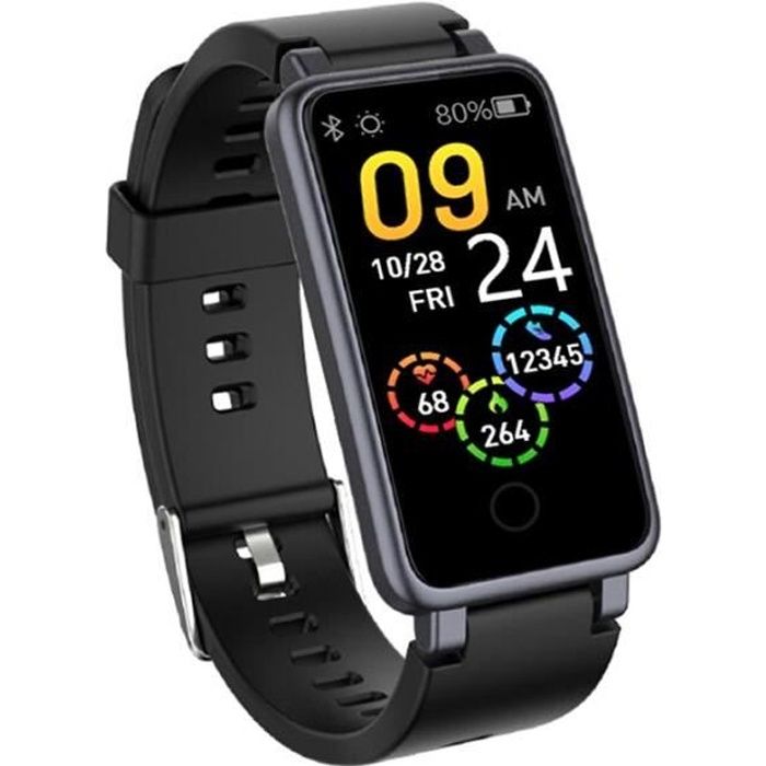 Bracelet connecté Mi Band 6, Bluetooth, étanche, multi-langues, capteur d'activité physique avec suivi du taux d'ox pink -WGHY7432