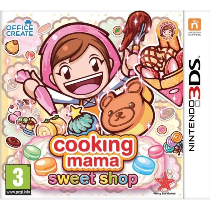 Cooking Mama - Sweet Shop Jeu 3DS