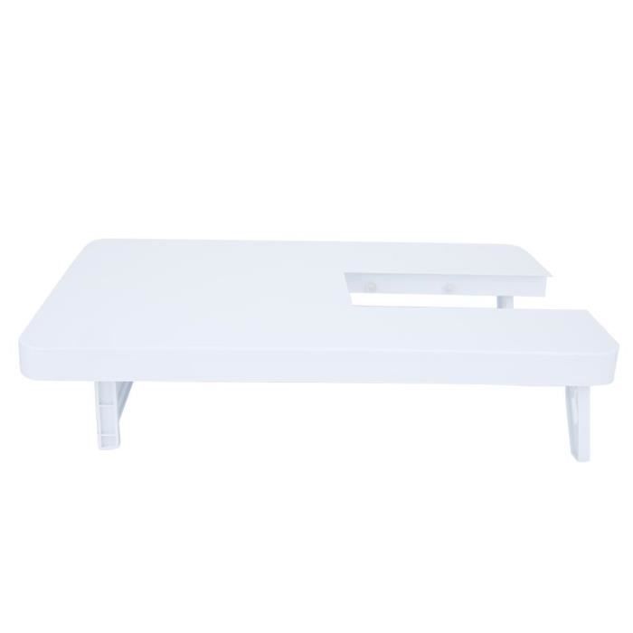 Tableau d'extension en plastique de table d'extension de machine à coudre