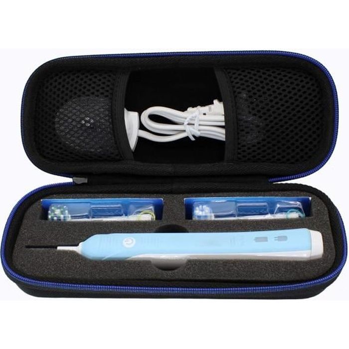 Portable Dur Voyage Cas Sac étui pour Oral-B Pro 600 700 1000 2000 2500 3000 Brosse à dents électriqu par GUBEE