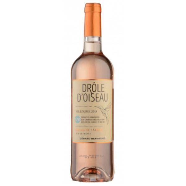 6x Gérard Bertrand - Drôle d'Oiseau - Bio - Pays d'Oc - 2018 - Rosé