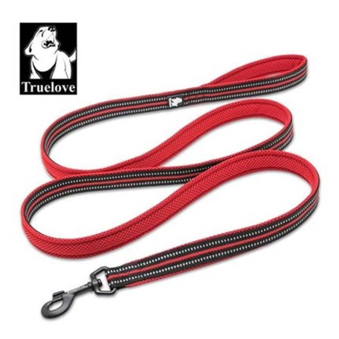 Truelove-corde de traction pour chien - Corde de traction pour gros chien, chien, cor - Modèle: Rouge S 1.5cmX110cm - FYCWQSB12354