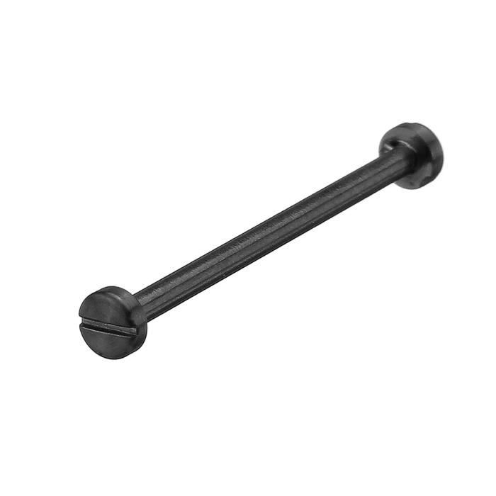 Tige de tube de montre en acier, or et noir, 33mm, pour boîtier de montre Nixon 51-30 Black -WGHY2974