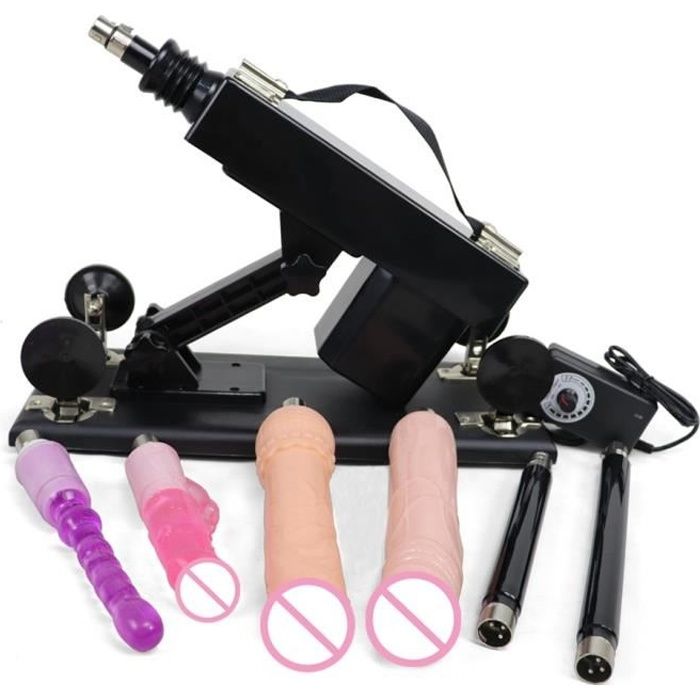 Appareil de massage,FREDORCH sexe Machine automatique avec des accessoires de gode Masturbation féminine pistolet - Type Package B