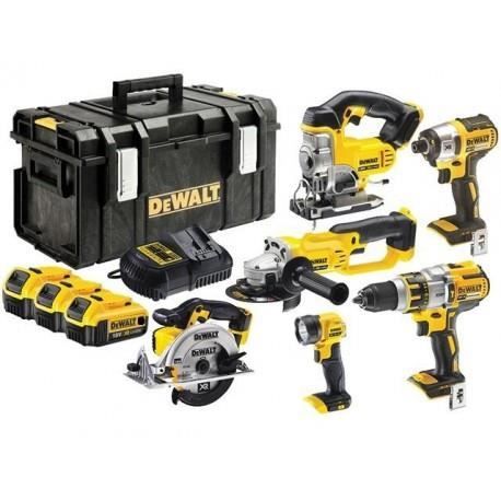 DEWALT DCK694P3 Pack 6 machines 18 V Li-Ion 3 x 5,0 Ah