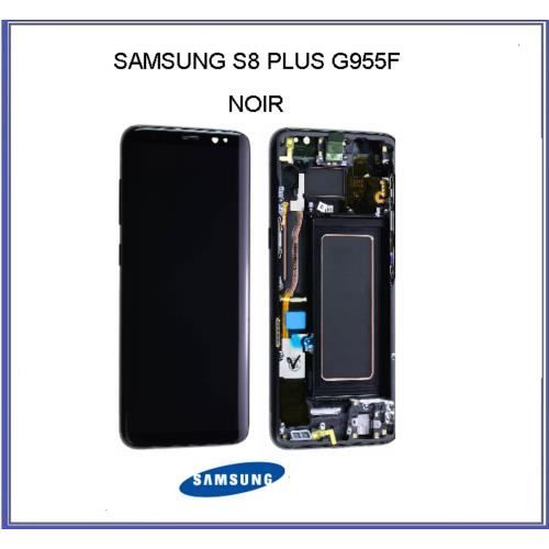 Ecran LCD Samsung G955F Galaxy S8 Plus Original Noir
