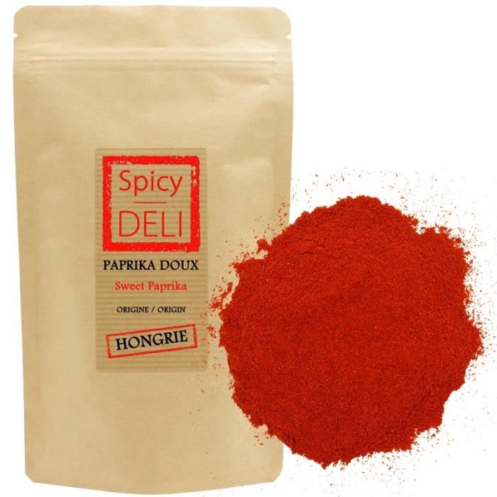 Paprika doux de Hongrie 250gr -sachet zip alimentaire- EXCELLENT