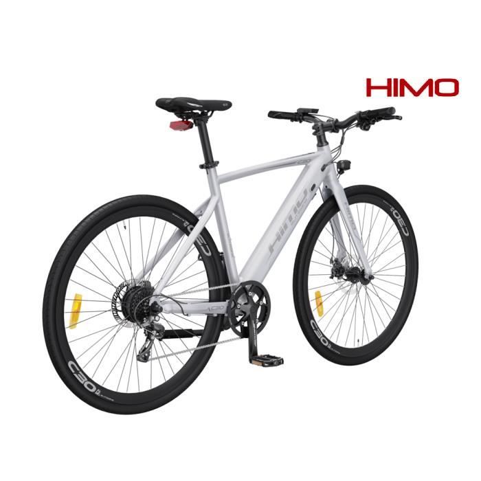 HIMO C30R Vélo électrique de route 9 vitesses 25 km/h 36V,250W capteur de couple intelligent -Argent