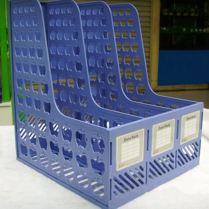 boîte de classement en plastique 3 étagère