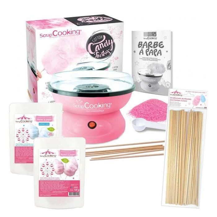 Machine Barbe à papa + kit de préparation