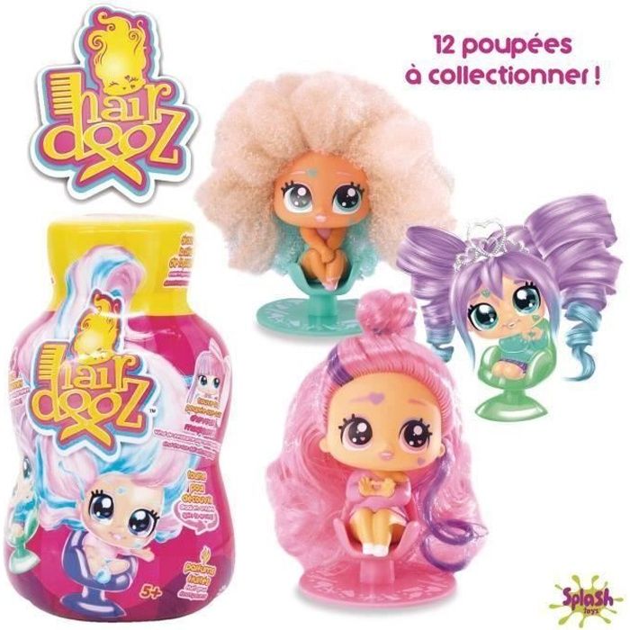 HAIRDOOZ - Poupée dans bouteille de shampoing Hairdooz glitter wave 2