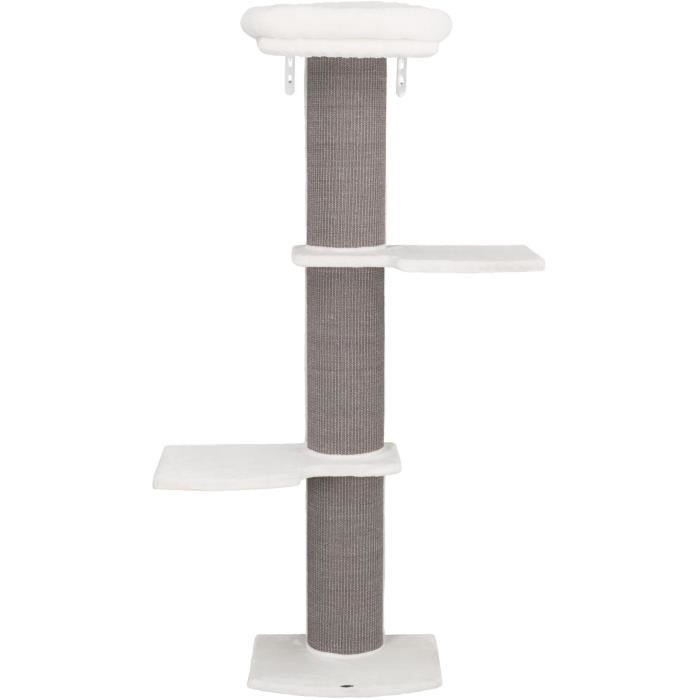 TRIXIE Arbre à chat Acadia à monter au mur - 160 cm - Gris