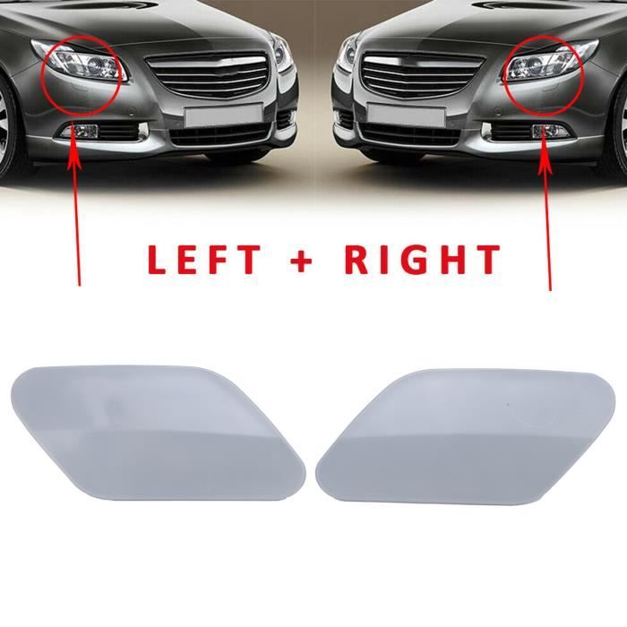 VGEBY 1452018 Paire de couvercle de buse de lave-phares 20998581 de remplacement pour Vauxhall Opel Insignia 2008-2014