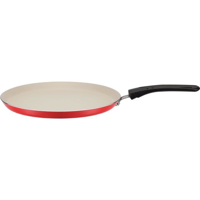 Crêpière avec étaleur GSW 456715 Aluminium Extérieur siliconé 26 cm Tous feux dont induction