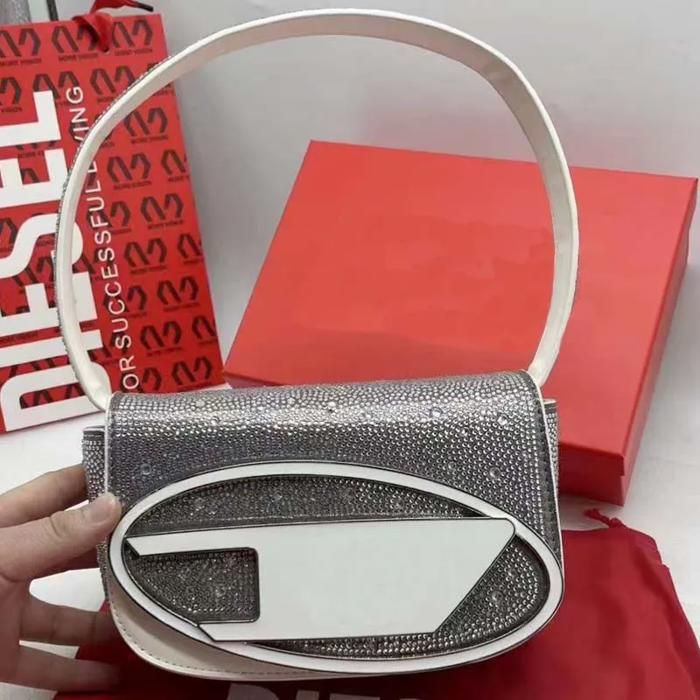 Sac De Soirée En Strass Et Paillettes CORIOS - Pochette élégante Pour Mariage, Cocktail, Fête - Avec Chaîne Détachable