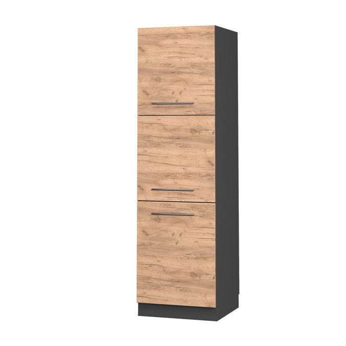 Armoire haute Fame-Line 60cm Chêne doré/Anthracite Vicco 38564 Armoire haute Fame-Line 60cm Chêne doré/Anthracite Vicco 38564