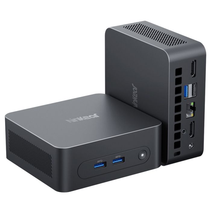 Mini PC Ninkear N10 – Intel N100 4 Cœurs Max 34 GHz – 16 Go de RAM 512 Go SSD – 2 * HDMI 2.0 (4K à 60 Hz) – Double Écran