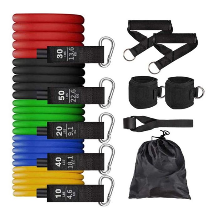 INNSTAR Bandes de résistance pour barre d'exercice - 96,5 cm - Charge maximale de 362,9 INNSTAR Bandes de résistance pour barre d'exercice - 96,5 cm - Charge maximale de 362,9