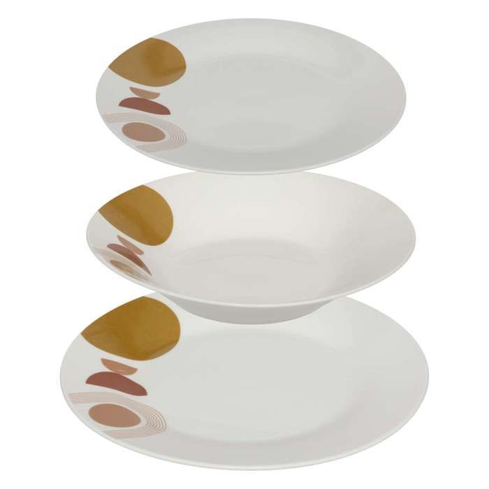 Secret de Gourmet - Service vaisselle 18 pièces TARA - Orange