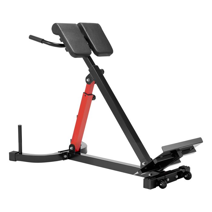 Banc dhyperextension - DUOKU - Chaise Romaine - 158 kg - Acier au carbone - Réglable