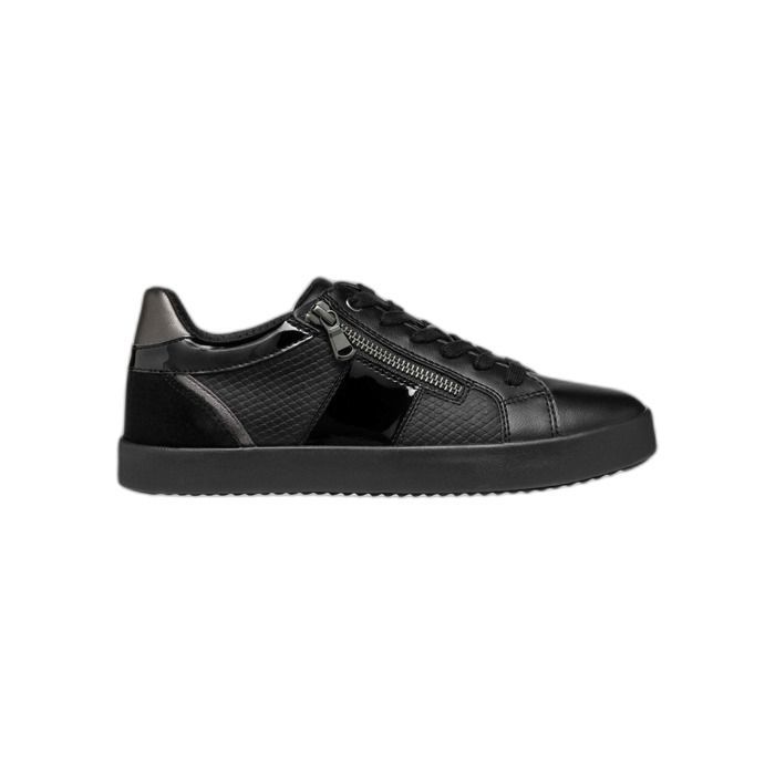 Baskets femme Geox Blomiee E noir Cdiscount Chaussures