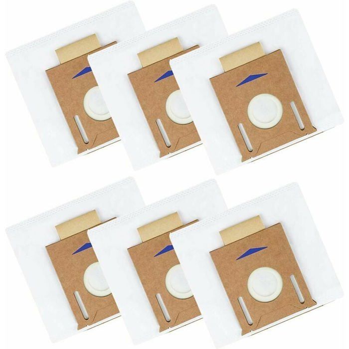 Lot de 6 sacs à poussière pour aspirateur robot Ecovacs DEEBOT T8 T9 N8 Pro+ DX93 DDX96 Odipie