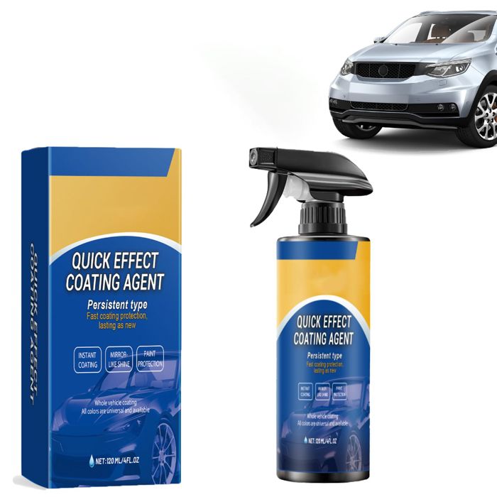 Spray De Revêtement Rapide Pour Voiture - Effet Durable, Marque Générique