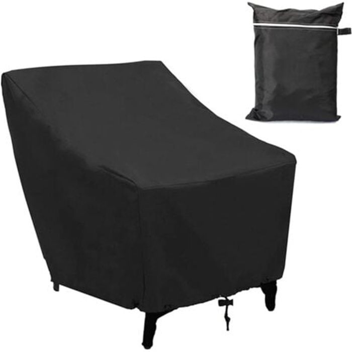 Housse de fauteuil - KZQ - 210D - Imperméable - Anti-UV - 80x85x91cm